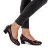 Maciejka 04802-23/00-1 Maroon Pumps