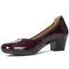 Maciejka 04802-23/00-1 Maroon Pumps