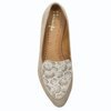 Maciejka 04958-04/00-8 Beige Gold Moccasins