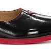 Maciejka 05035-01-00-5 Black+Red Edge Flat Shoes