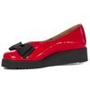 Maciejka 05062-08-00-5 Red Flat Shoes