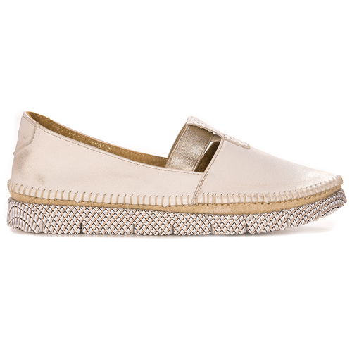 Maciejka 05432-22/00-5 Light Beige Flat Shoes