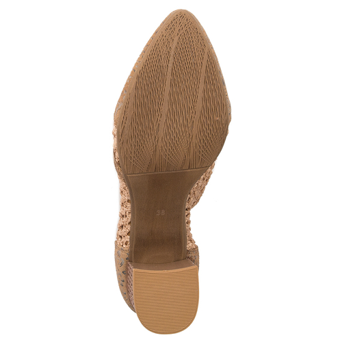 Maciejka 05794-10/00-5 Women's Dark Beige Shoes