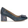 Maciejka 3356A-19/00-1 Navy-Flowers Pumps