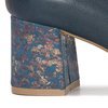 Maciejka 3356A-19/00-1 Navy-Flowers Pumps