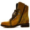 Maciejka 3623A-07-00-3 Yellow Lace-up Boots