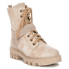 Maciejka Beige Lace-up Boots 05219-04/00-3