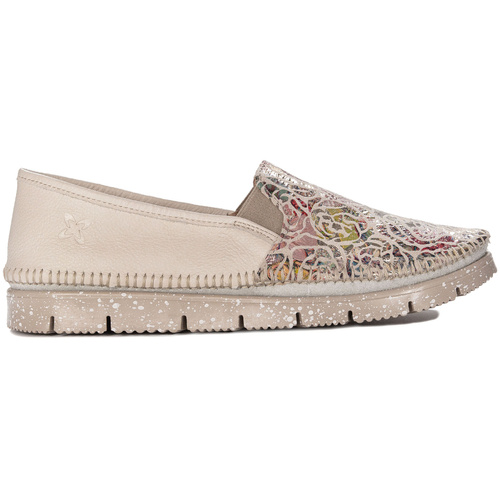 Maciejka Beige Multi Flat Shoes