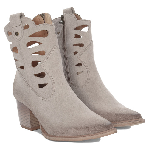 Maciejka Beige Women's Boots