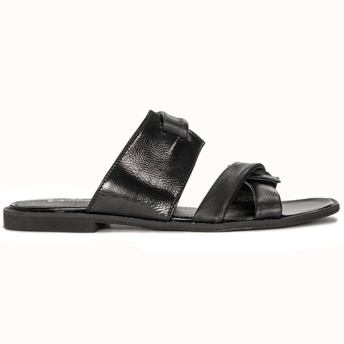 Maciejka Black Women's Slides