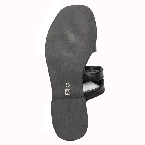 Maciejka Black Women's Slides