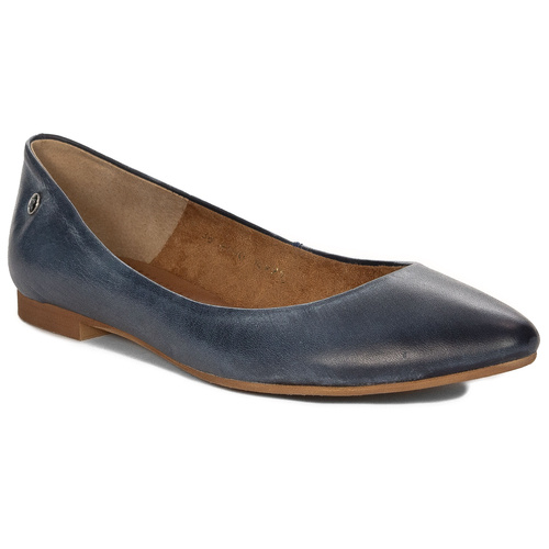 Maciejka Dark Blue Ballerina Shoes