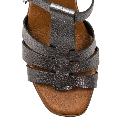 Maciejka Graphite Women's Slides