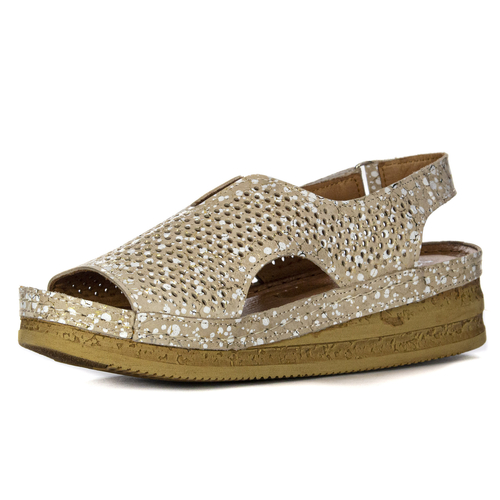 Maciejka L4494-25/00-1 Gold Sandals