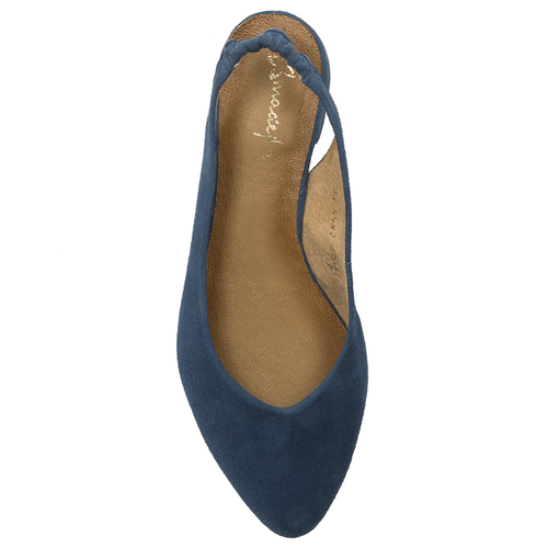 Maciejka Navy Blue Pumps 04482-17/00-5 