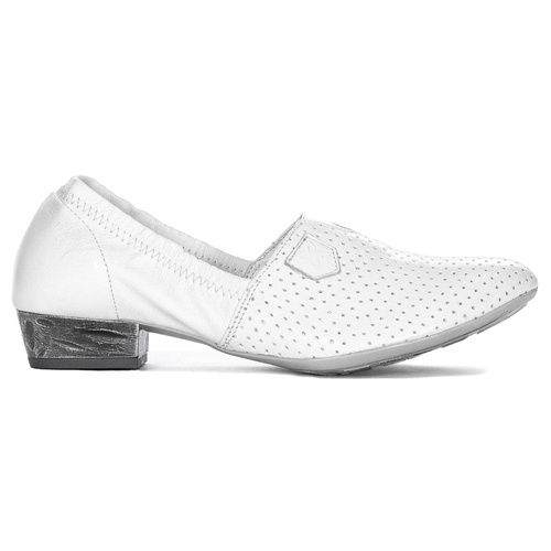 Maciejka White Flat Shoes