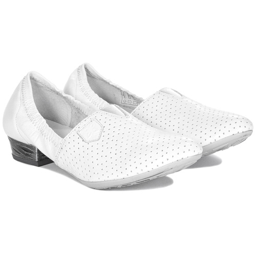 Maciejka White Flat Shoes