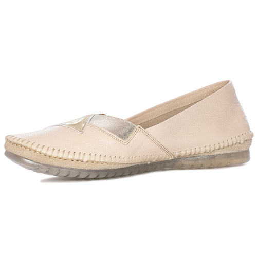 Maciejka Women's Beige Flat Shoes