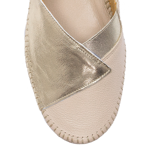 Maciejka Women's Beige Flat Shoes