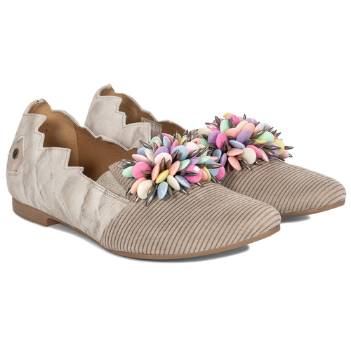 Maciejka Women's Beige Half Shoes 