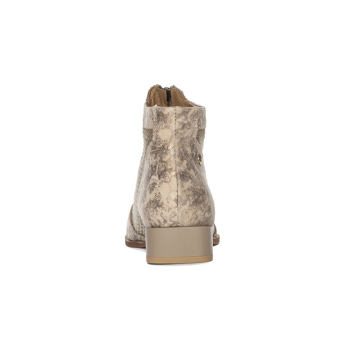 Maciejka Women's Beige and Gold Women's Boots