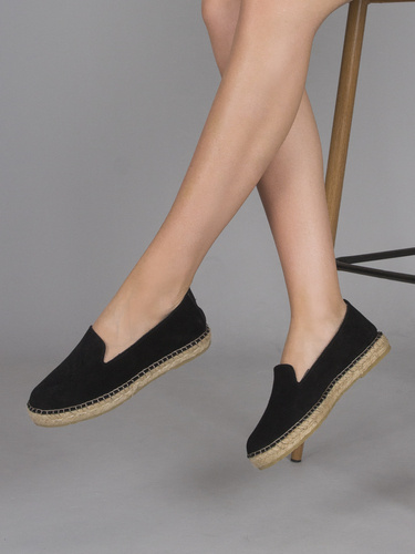 Maciejka Women's Black Espadrilles