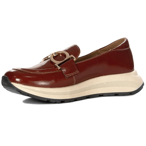 Maciejka Women's Brown Leather Low Shoes