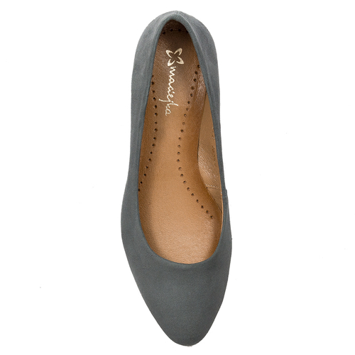 Maciejka Women's Grey Pumps