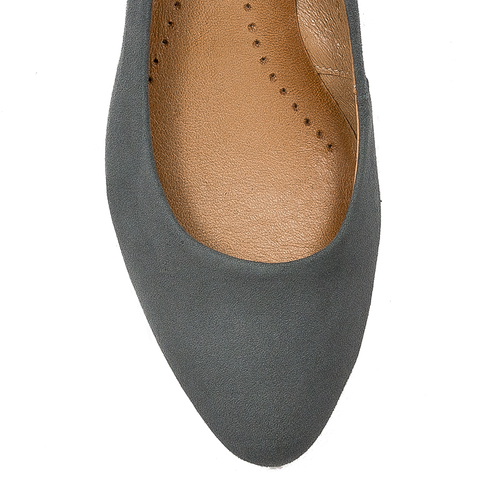 Maciejka Women's Grey Pumps