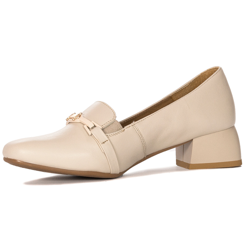 Maciejka Women's Light Beige Pumps