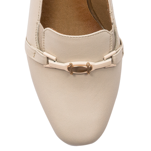 Maciejka Women's Light Beige Pumps