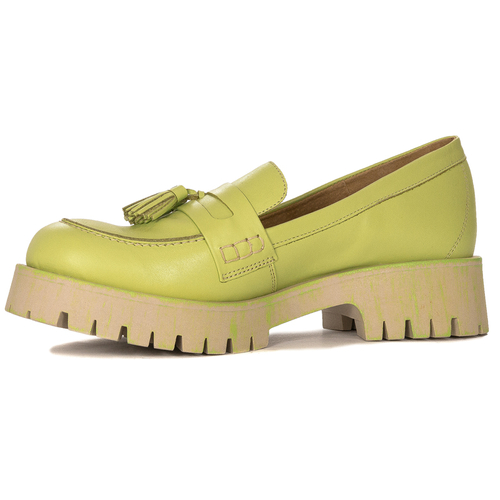 Maciejka Women's Pistachio Flat Shoes