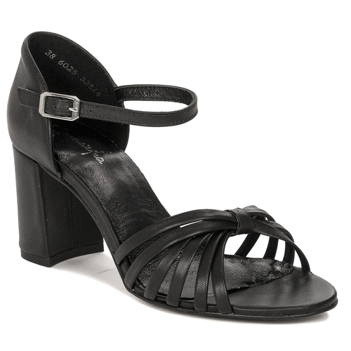 Maciejka Women's Sandals On Heel Black