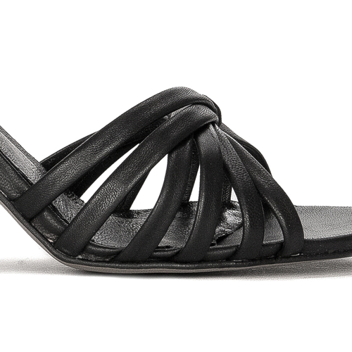 Maciejka Women's Sandals On Heel Black