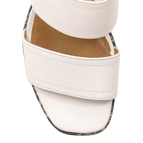 Maciejka Women's Sandals On Heel White