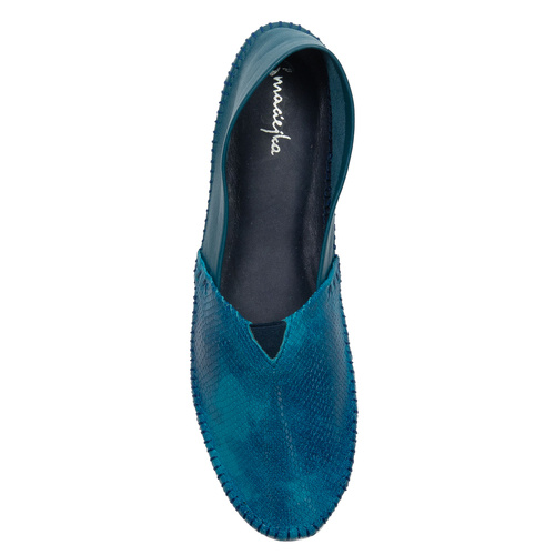 Maciejka Women's Turquoise Ballerinas