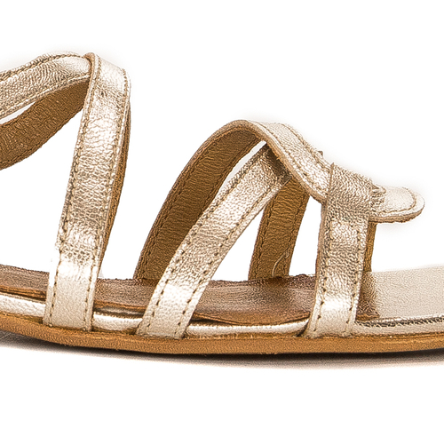 Maciejka women's Gold Sandals