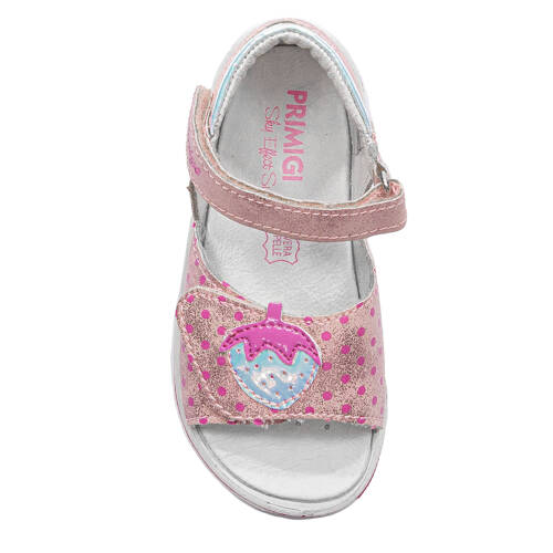 Primigi Children's Pink Rosa Sandals With Velcro