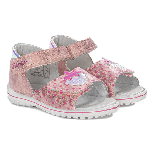 Primigi Children's Pink Rosa Sandals With Velcro