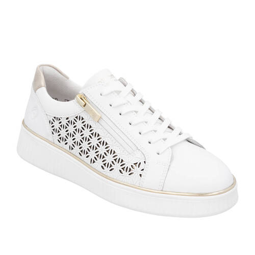 Remonte Women's Leather White Sneakers