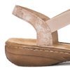 Rieker 60855-31 Pink Sandals