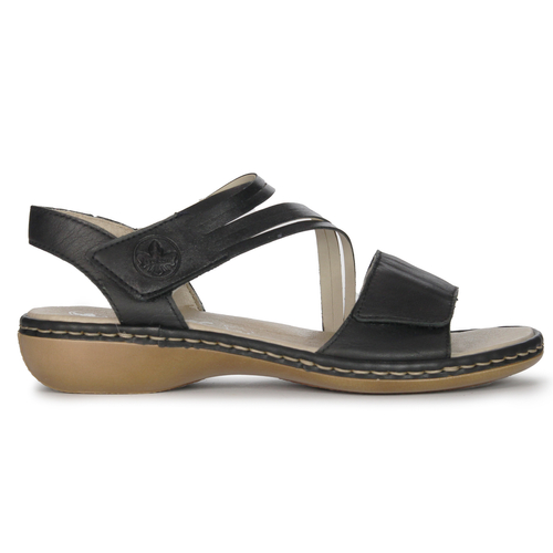 Rieker Black Sandals