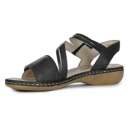 Rieker Black Sandals