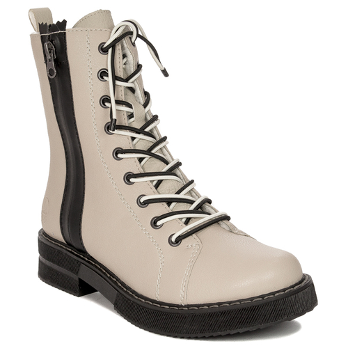 Rieker Boots women's beige insulated boots