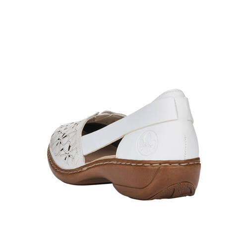 Rieker White Flat Shoes