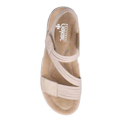 Rieker Women's Beige Sandals 