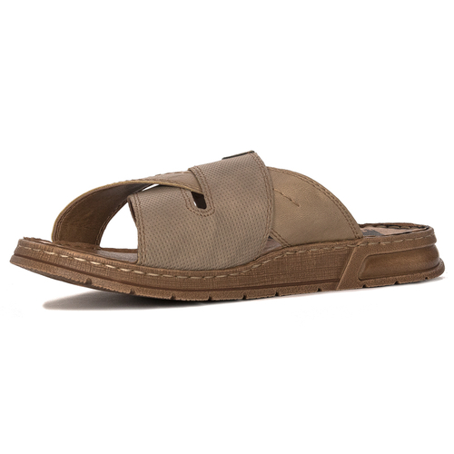 Rieker Women's Beige Slides