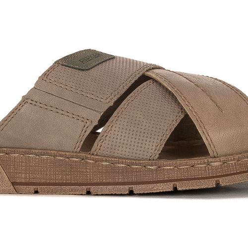 Rieker Women's Beige Slides