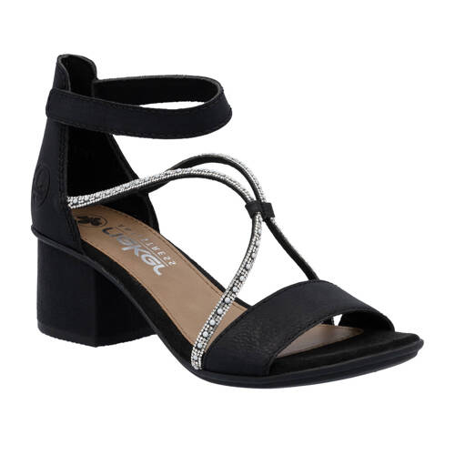 Rieker Women's Black Sandals