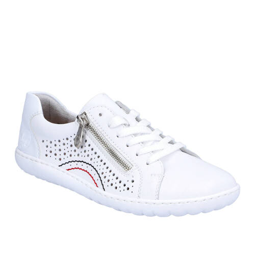 Rieker Women's White Half Shoes